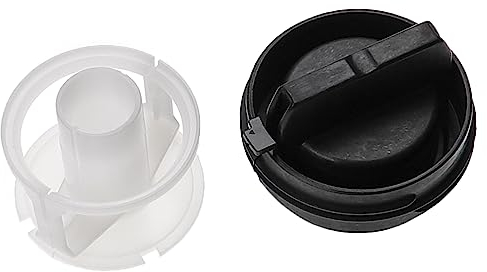 vhbw Filtro, colador de pelusas reemplaza 00614351 para lavadoras, secadora - 6,3 cm