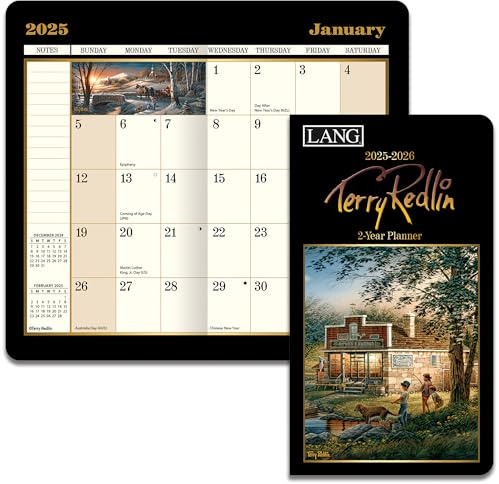 Lang, Terry Redlin 2025 2 Year Pocket Planner