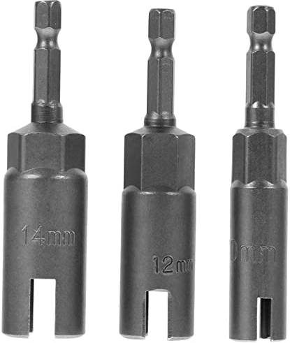 BESTonZON 3St Flügelmutterbuchse Schraubenschlüssel Werkzeuge Flügelmuttern Flügelmutter-Schraubendreher-Bit Nusstreiber pneumatisch Schraubendreherkopf Air-Batch-Hülse