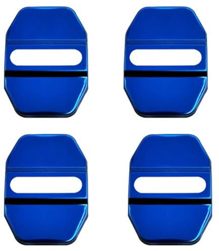 4 pezzi di copertura della serratura della portiera dell'auto per Fiat 500X Cross/Off-Road 2014-2018,decorazione dello scudo di protezione della serratura della porta Accessori di interni