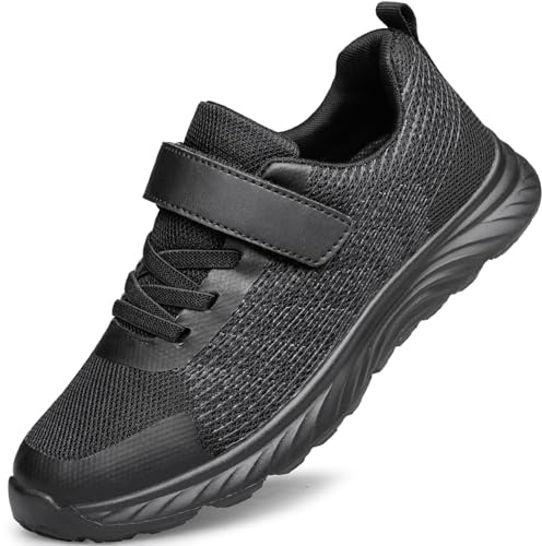 Raoendis Löparskor Sportskor Pojkar Flickor Sneakers Unisex Barnskor Träningsskor Andningsbar Casual Tennisskor för Skola Jogging Utomhussport