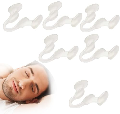 Pack de 6 ecarteur nasal, Classic anti ronflement, Respirez en douceur pendant votre sommeil, avec boîte.