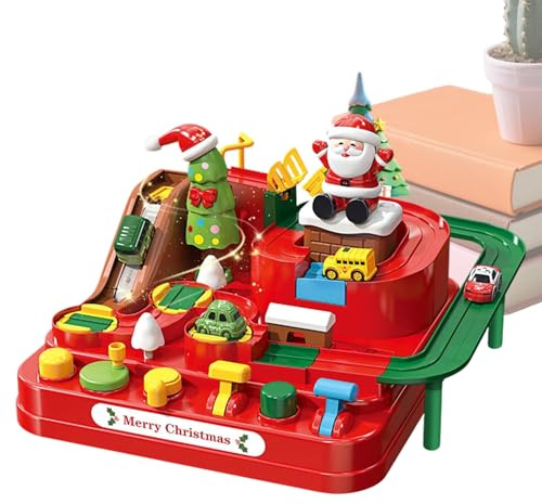 Hijos de Carreras de Coches – Dinosaurio Tren tobogán Juego | Navidad Dinosaurio Tema Juguete de Tren para y niñas cumpleaños, hogar, Escuela, guardería, Suelo, Aprendizaje