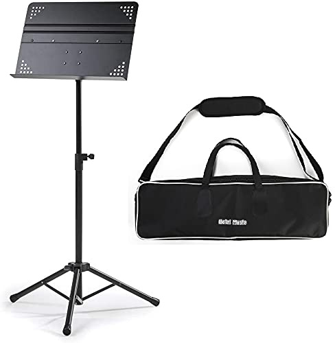 Hola! HM-MS+ Professional Folding Orchestra Sheet Music Stand + Carry Bag