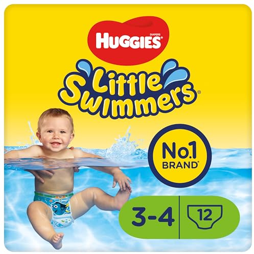 Huggies Little Swimmers - Pannolini da nuoto, 7-12 kg, 12 pezzi