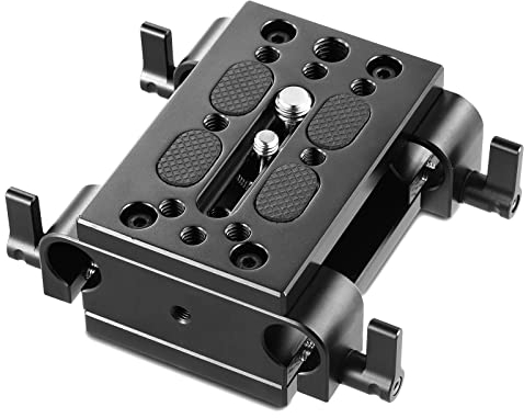 SMALLRIG Stativ Montage Grundplatte Baseplate Rig mit 15mm Rod Clamp - 1798