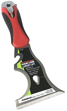 Shur-Line 7217 2-1/2-Inch 10-in-1 Multi-Purpose Tool