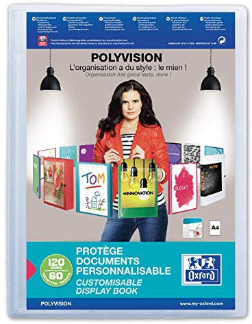 Protege-Docs Oxford Polyvision A4 60Poch PP Incol