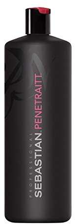 SEBASTIAN PROFESSIONAL PENETRAITT – reparierendes Shampoo (1000 ml) – pflegendes Haarshampoo für chemisch behandelte, stark geschädigte Haare – kräftigt und regeneriert