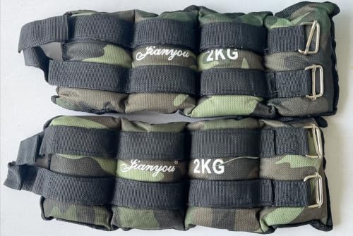 Gewichtsmanschetten Set Armgewicht Fußgewichte, 2 kg pro Set