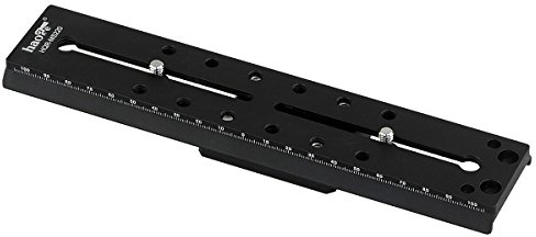 Haoge 220mm Camera Long Sliding Quick Release Plate for Sachtler Tripod Fluid Head FSB4 FSB6 FSB6T FSB8 FSB8T FSB10 FSB10T DV10 3+3 5+5 Video 14II DV2 DV4 DV6 DV8 DV8/100 ACE