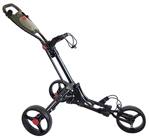 Cruiser Golf CR-6 Deluxe Dreirad Golfwagen Cart Trolley - Einfacher Faltmechanismus mit Einer Taste