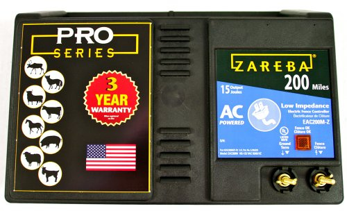 Zareba 200-Mile Low Impedance Electric Fence Charger