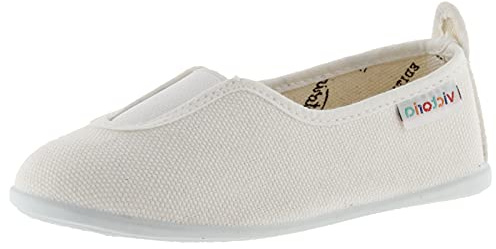 victoria Sneaker Gimnasia Unisex Tela & Elastico Centrale & Suola in Tono 104857 per Bambini Blanco 33