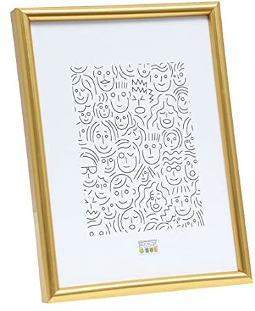 Deknudt Frames S011A4 15 x 20 Cornice d'oro Resina