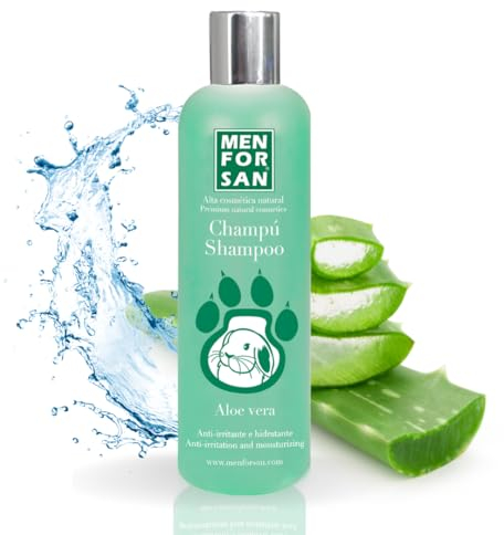 Menforsan 8414580004860 Aloe Vera Shampoo, 300 ml