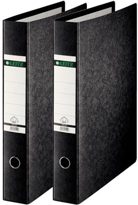 LEITZ BOARD L/A FILE A3 UPRIGHT BLACK, 2 Pezzi