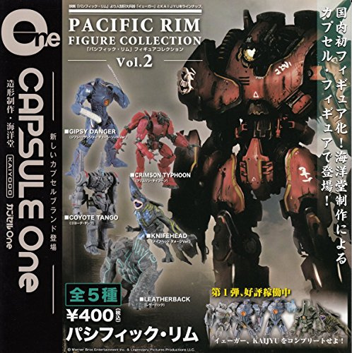 Kaiyodo Capsule Un Pacific Rim Figure Collection Vol.2 Tous Les Cinq Ensemble