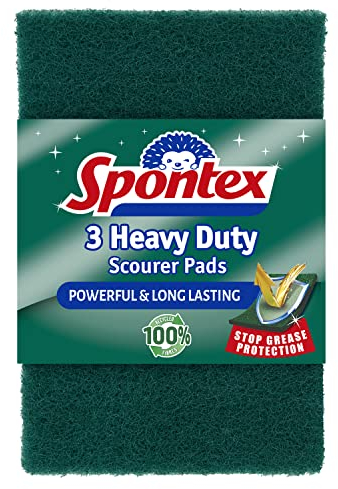 Spontex 3 Heavy Duty Scourer Pads