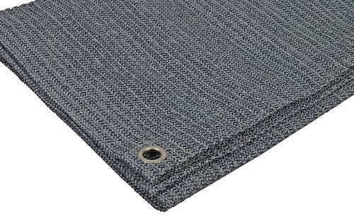 Leisurewize Supreme Breathable 2.5 x 7m Charcoal/Grey Caravan Awning Carpet Tent Groundsheet