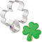 Keksausstecher Glücksklee, Neujahr, St. Patrick's Day, Irisches Kleeblatt