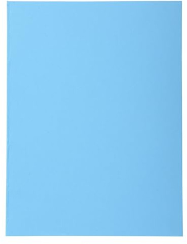 Exacompta 410010E - Lote de 100 Subcarpetas Forever® 250, Color Azul