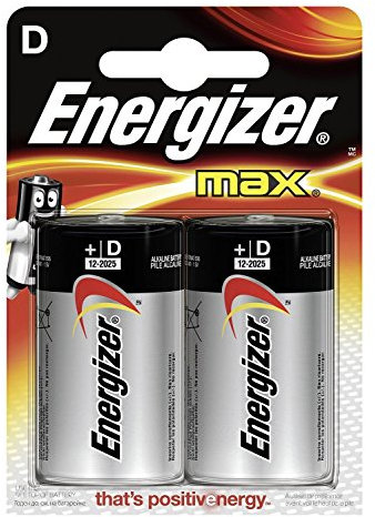 Energizer – Lote de 12 juegos de 2 pilas Max LR20 D