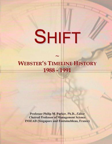 Shift: Webster's Timeline History, 1988 - 1991