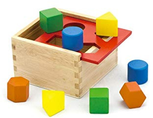 New Classic Toys - 10560 - Formen - Sortierbox- 8 Steine