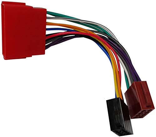 Aerzetix: Adaptateur B7 pour autoradio ISO câble convertisseur fiche Faisceau Compatible Peugeot Citroen ref b7 - C2006