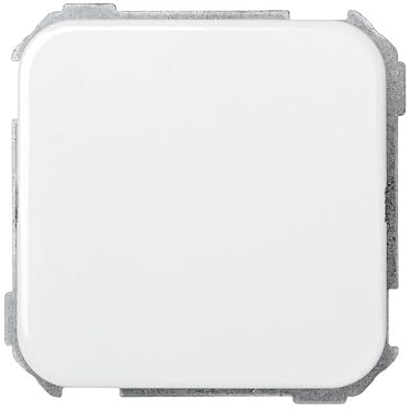 Simon 31800-30 placa de pared y cubierta de interruptor Blanco