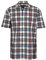 Champion Men's Portchester Short Sleeve Cotton Check Shirt (M) Navy