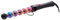 GAMMAPIU' Rizador Onduladores De Pelo Plancha Profesional Iron Bubble Rainbow, Ondas Anchas Y Estrechas, Punta Resistente al Calor, Desenfoque De Movimiento Prolongado, Calentamiento, Enchufe Italiana (23937)