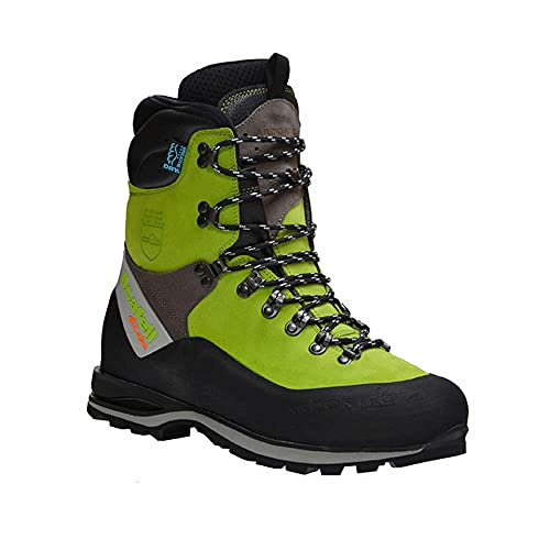 ARBORTEC Scafell Lite Waterproof Chainsaw Boots Class 2 Lime Green Size 9