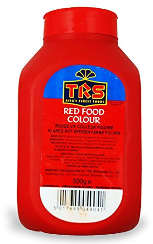 TRS - Lebensmittelfarbe - Pulver - ROT - Food colour, 1er Pack (1 x 500 g)