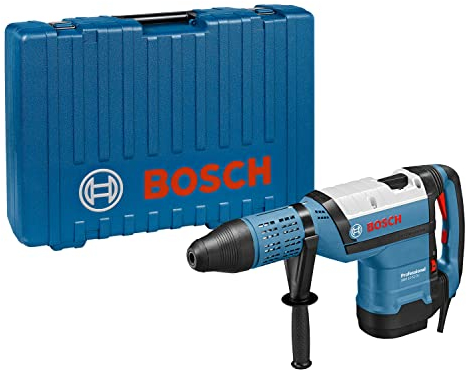 Bosch Professional 12V System Bohrhammer GBH 12-52 DV (Leistung 1700 Watt, inkl. Zusatzhandgriff, Fetttube, Maschinentuch, Handwerkoffer, ohne Akku/ Ladegerät)