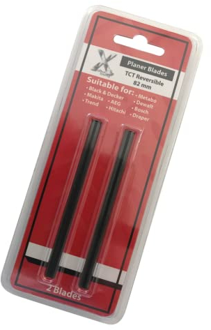 Xcalibur Tooling Cuchillas de cepillado reversibles compatibles con Bosch PHO & GHO 2 por paquete