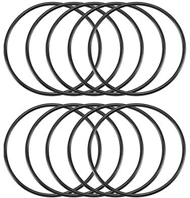 sourcing map 10 Stück Metrische Nitrilkautschuk O-Ringe Dichtung Gummi 40mm Außendurchm. 37mm Innendurchm. 1.5mm Breite