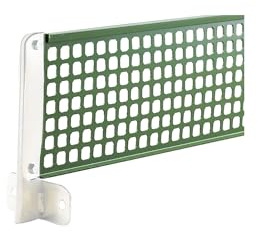 Sport-Thieme Tischtennisnetz Metall | Robust und Wetterfest | Beton-Tischtennisplatten | Inklusive Befestigungsmaterial | Outdoor | Permanente Befestigung | Grün