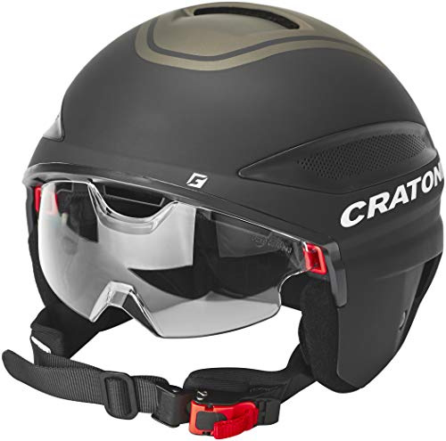 Cratoni Unisex – Erwachsene Vigor Fahrradhelm, Schwarz, S