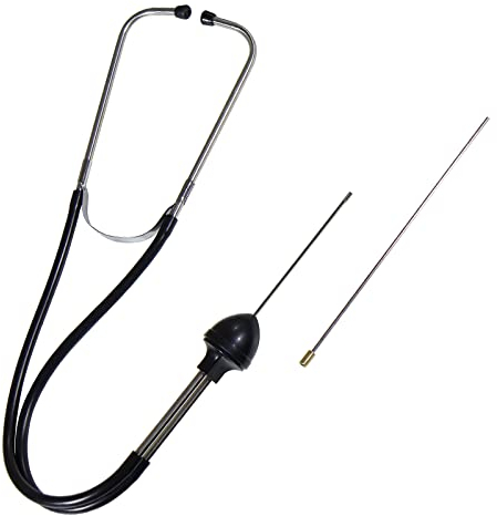 CCLIFE Estetoscopio de mecánico 300 mm stetoscopio da meccanico, per diagnostica e rilevamento dei rumori del motore e dei cilindri