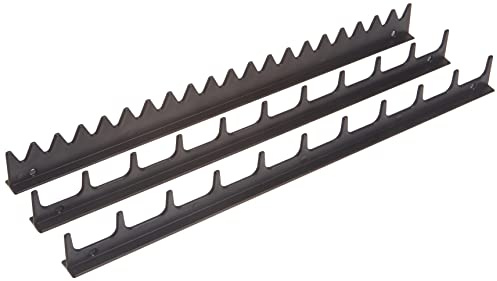 Ernst Manufacturing Screwdriver Rail Set, 20 Tool, Black