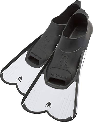 Cressi - Aletas de natación, DP183043, Blanco, EU 43/44 | UK 8.5/9.5
