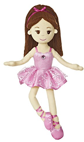 Aurora World Brunette Ballerina 14.5 Plush