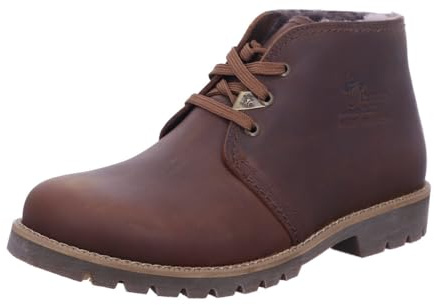 Panama Jack Bota Panama Igloo Herren Warm gefüttert Biker Boots Kurzschaft Stiefel & Stiefeletten, Braun (Bark), 45 EU