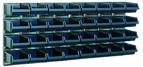 raaco Sichtboxen-Wandpaneele mit 32 Sichtboxen, 139182