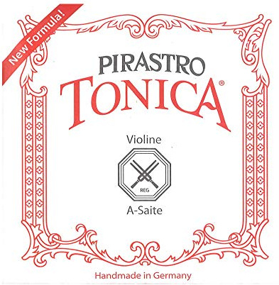 Pirastro Tonica 412221 Einzelsaite aus Aluminium für Geige, A-Saite, medium, Größe 4/4