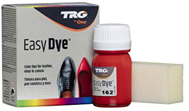 TRG The One Easy Dye, Leather Shoe Color Restore Paint, 162 Light Red, 25 ml