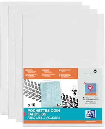 Elba 100206707 Sichthllen M Star, aus PVC-Hartfolie 0,15 mm, weiß-