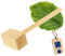 HOFMEISTER® Fleischhammer, 100% Naturprodukt, 28 cm, ohne Plastik, stabiler Fleischklopfer klopft jedes Schnitzel weich, massiver Fleischplattierer, Schnitzelklopfer cm
